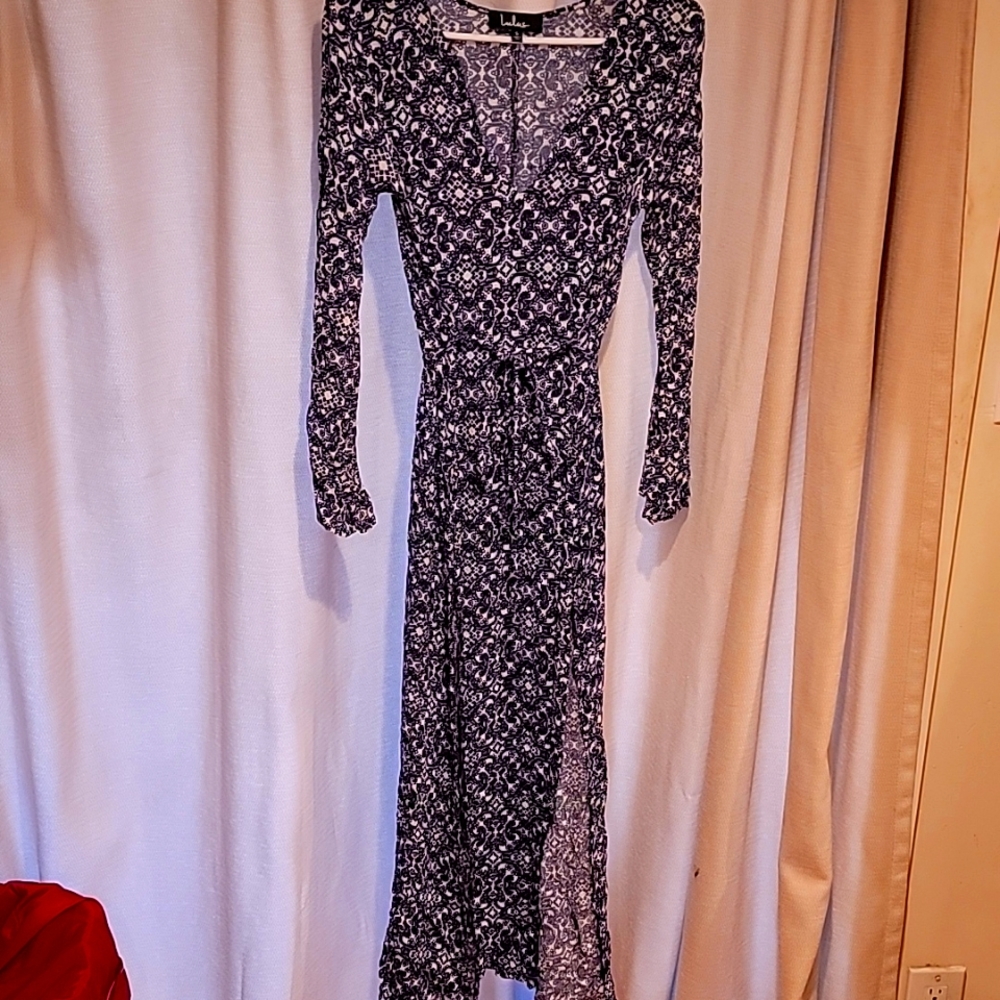 Lulu's long sleeve maxi dress
